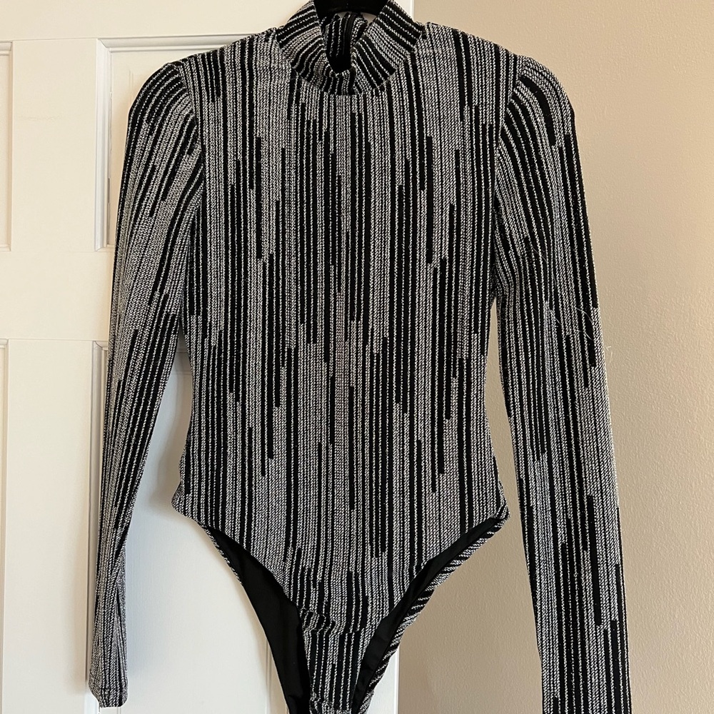 Remi x Revolve Metallic Bodysuit